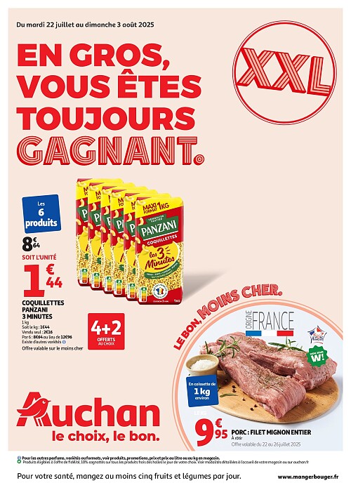 Folder Auchan