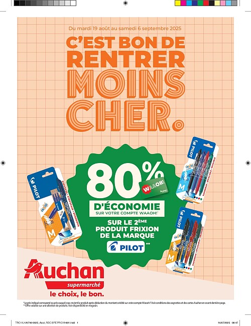 Folder Auchan