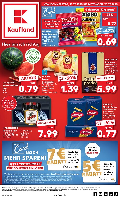 Folder Kaufland