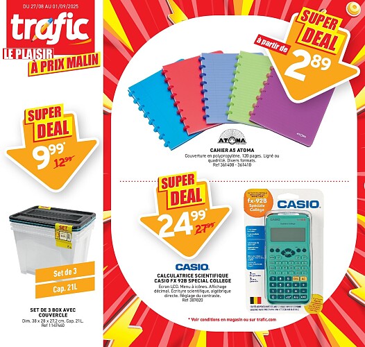Folder Trafic