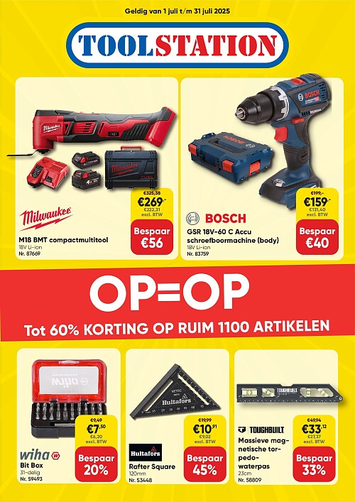 Toolstation Folder Belgi September 2025 Alle Promo s En Aanbiedingen