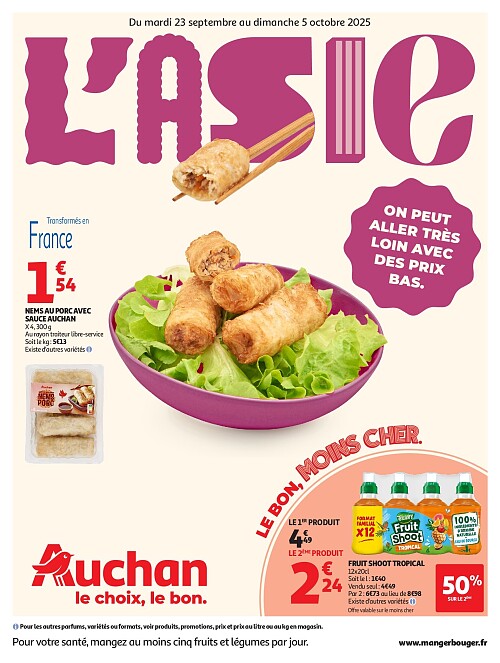 Folder Auchan