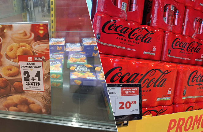 Afbeelding voor PROMOJAGERS SUPERTIP. Acties voor de feestdagen bij Jumbo: “2+1 gratis voor warme hapjes. Je betaalt maar 0,09 euro voor eentje”