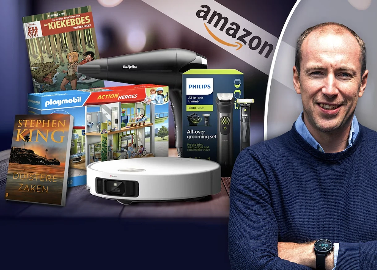 Afbeelding voor Grote uitverkoop bij Amazon. Promojager tipt 5 topdeals (én vertelt of je nu al speelgoed voor sinterklaas moet kopen)