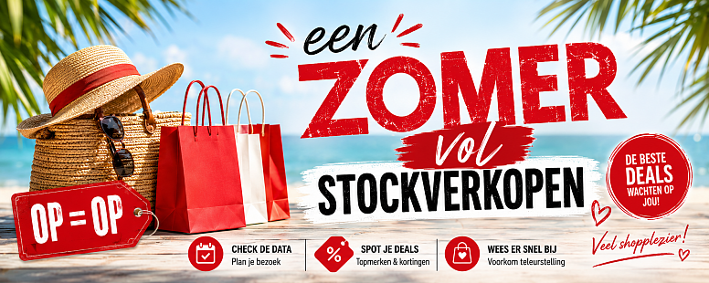 Afbeelding voor De beste stockverkopen deze zomer in België ☀️