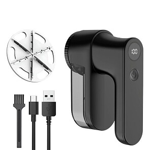 Nexxt Pluizenverwijderaar - USB Oplaadbaar - Zwart