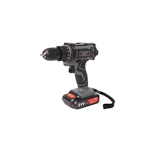 Qlt Accuboormachine 21v met Koffer - Zwart