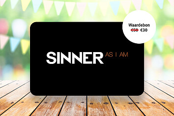 Waardebon t.w.v. €50 te besteden bij SINNER