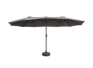 Nexxt Dubbele Parasol XXL - 450 x 260 cm - Zwart