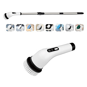 Nexxt Elektrische Schoonmaakborstel 9-in-1 Draadloos