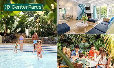 Weekend of midweek weg voor 4 tot 6 personen bij Center Parcs Mystery Park in BelgiÃ«