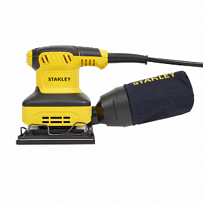 Stanley SS24 Vlakschuurmachine - 240W - 1/4 Vel - Met Stofopvang