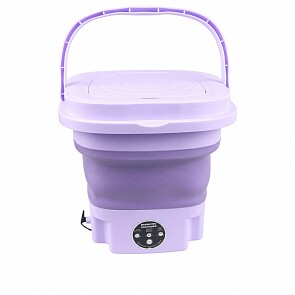 Aqua Laser Mini-wasmachine Opvouwbaar - Paars