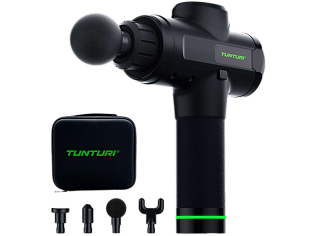 Tunturi MG50 Massage Gun | 20 Snelheden | 4 Opzetstukken
