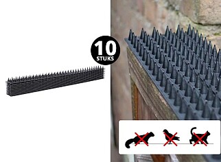 10x JONSKA Anti klim strips - Anti-klim strip - 50 x 4.5 cm