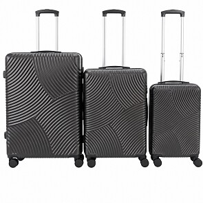 Slazenger Kofferset 3-delig Hardcase - Zwart