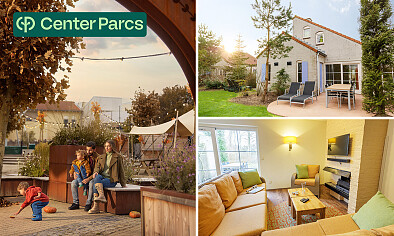 2, 3 of 4 overnachtingen voor 4 tot 6 personen bij Center Parcs Port ZÃ©lande