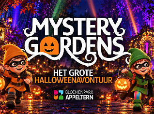 Toegangsticket Mystery Gardens in Bloemenpark Appeltern