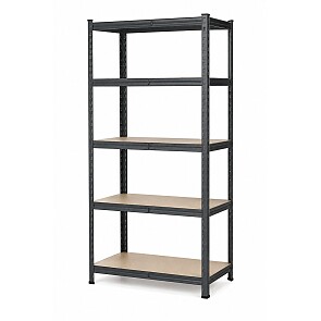 Nexxt Opbergrek 5 Schappen - Mat Zwart