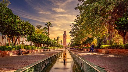 Magisch reis naar Marrakech en Essaouira met glamping in de Agafay-woestijn