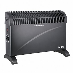 Profile Sirocco Convectorkachel 2000W - Zwart