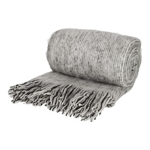 Jens Living Plaid Mohair - Grijs