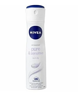 Nivea Deodorant Spray Sensitive & Pure 150 ml
