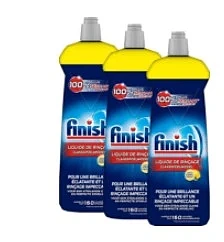 Finish Glansspoelmiddel Citroen Vaatwasmiddel - 3x 160 Afwasbeurten - 3x 800 mL - Voordeelverpakking