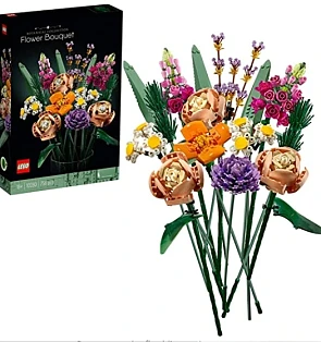 LEGO 10280 Creator Expert Bloemboeket, Kunstbloemen, Botanische Bouwset voor Volwassenen