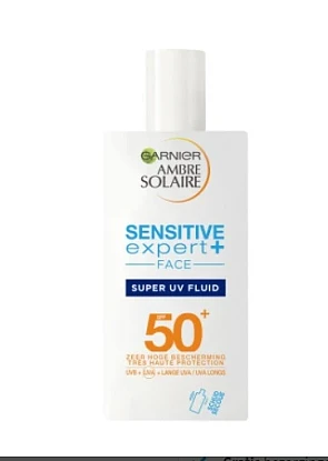 Garnier Ambre Solaire Sensitive Expert+ Gezicht Zonnemelk SPF50+ 40 ml