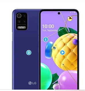 LG K52 Blauw