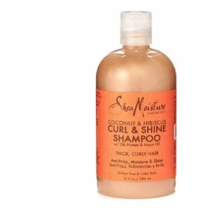 Shea Moisture Curl & Shine Shampoo Coconut Hibiscus 385 ml