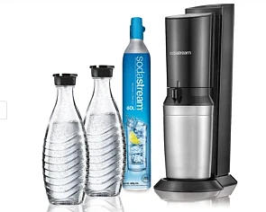 SODASTREAM Bruiswatertoestel Crystal Black MegaPack