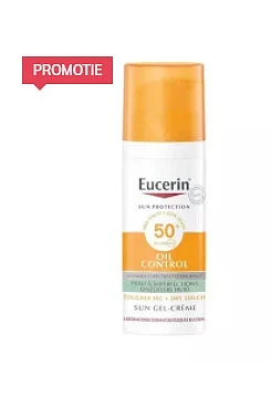 Eucerin Sun Oil Control Spf50+ Onzuivere Huid Dry Touch Zonnegel-crème 50ml