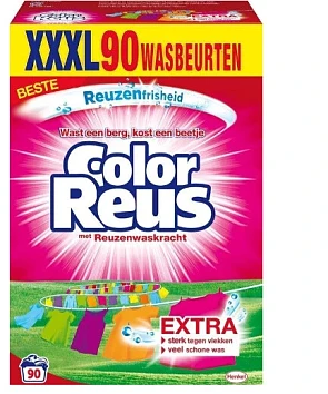 Color Reus Waspoeder Wasmiddel - Voordeelverpakking - 90 wasbeurten