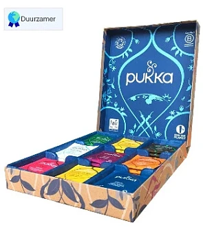 Pukka Original Theeselectie 9 Blends Biologische Kruidenthee - 45 zakjes - Geschenkdoos