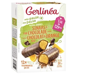 Gerlinea Repen Sinaas en Pure Chocolade 12 x 31 gr