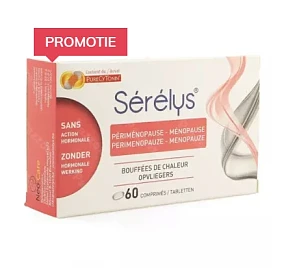 Serelys 60 Tabletten Bij Opvliegers Door Menopauze