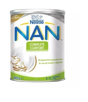 Nestlé Nan Complete Comfort Zuigelingenmelk Spijsvertering Baby 0 Tot 12 Maanden 800g