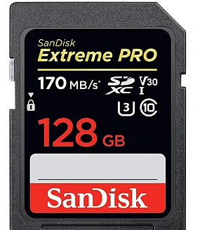 Sandisk Sdsdxxy-128G-Gn4In Extreme Pro Sdxc Geheugen Kaart, 128Gb