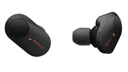 Sony WF-1000XM3 - Volledig draadloze oordopjes met Noise Cancelling - Zwart