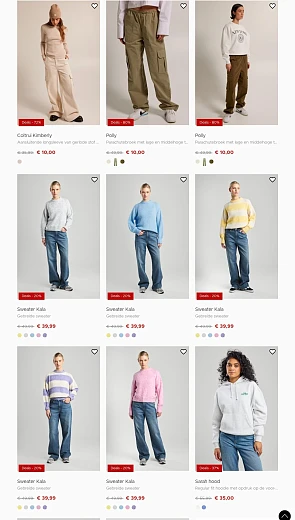 Deals bij America Today tot 80%