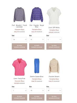 Tot 70% korting op Hampton Bays op shopping event VIP!