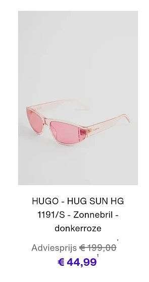 BOSS en HUGO kleding en woontextiel tot wel 65% korting!