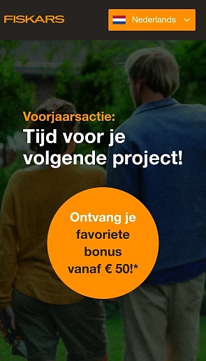 Voorjaarsactie Fiskars