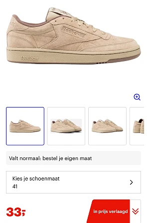 Reebok Sneakers maat 41