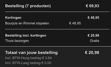 Rimmel producten -70%
