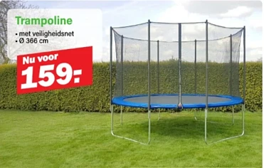 Trampoline Ø 366 cm