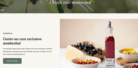 Dubbele punten bij fruitazijn ✨ Oil&Vinegar