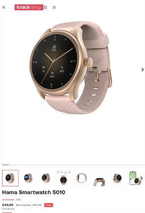 K'24% korting Hama horloge via de Knack shop